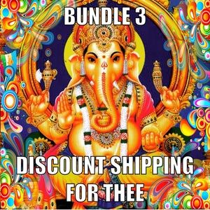 Bundle three items to purchase and get a shipping discount. What a deal!👍🏼